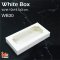 WB30 กล่องเบเกอรี่สีขาว
