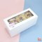 WB48 กล่องเบเกอรี่สีขาว กล่องบัตเตอร์เค้ก