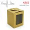 KB52 กล่องเบเกอรี่คราฟท์
