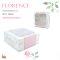 กล่องเค้กทรงมาตรฐาน 1 ปอนด์ Florence
