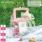 ถุงของขวัญ PVC ใส หนา กระเป๋าจัดกิ๊ฟเซ็ท สำหรับใส่ของขวัญ ดอกไม้ ของชำร่วย ขนม ของฝาก ของขวัญ  (5ใบ/แพ็ค)