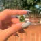 NAGA: Green Naga Crystal Ball Pendant (Dimensions: 15 mm)