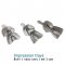 Stainless Steel Impression Trays No.1 (11) , No.2 (12) , No.3 (13)