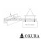 JCD-1.0 คลิบจับยกเหล็กแผ่นแนวตรง 1000 กก. OKURA