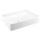 C00342(MWH) อ่างล้างหน้าวางบนเคาน์เตอร์ รุ่น Sensation Rectangle สี Matte White