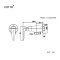 CT1251(HM) วาล์วเปิด-ปิดน้ำแบบก้านปัด รุ่น Candle