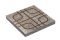 แผ่นคอนกรีต (กระเบื้องคอนกรีต) ปูพื้น 40x40x3.5 ซม. 30x30x3.5 ซม. (มอก.826-2531, มอก.826-2565)