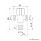 STOP VALVE STAINLESS STEEL 304