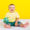 Bright Starts Oball Rattle Teal ลูกบอลเขย่าสีเขียว
