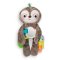 Bright Starts  Swingin Sloth Travel Buddy ตุ๊กตาสลอธ