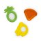 Bright Starts  Juicy Chews 3-Pack Textured Teethers ยางกัดรูปผลไม้