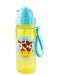 Zoo Straw Bottle Pp Giraffe ขวดน้ำพกพาสำหรับเด็ก ขนาด 13 ออนซ์