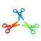 กรรไกรสำหรับเด็ก 3 ลาย หลากสี 3ct.safaty scissor
