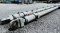 กระบอกไฮดรอลิคงานยาวรุ่นพิเศษ ความยาว 6 เมตร (6000 mm) / แกนโต 5.5” (114 mm) สภาพสวยตัดมาใหม่ๆแกนใสกิ้ง  พร้อมใช้งาน