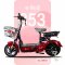 จักรยานไฟฟ้าอาโออิรุ่น 353 สีแดง