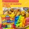 Rainbow Cheesy Dip Brand Cheeseto 1 Pack (160g x 7pcs)