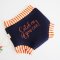Holihi Cuff Pants/ Navy-Orange