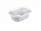 4003 ลายหินอ่อนขาว-ถาดฟอล์ยเหลี่ยม S&S