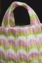 ROSERAIE MICRO KNITTED TOTE