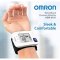 เครื่องวัดความดันโลหิตที่ข้อมือ ยี่ห้อ omron รุ่น HEM-6181