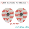แผ่นตรวจคลื่นไฟฟ้าหัวใจ SKINTACT Disposable Electrode รุ่น FS-TC1
