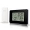 FanJu FJ3364 เครื่องวัดอุณหภูมินาฬิกาไร้สาย LCD SENSOR