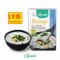 Instant Miso Soup And Wakame Seaweed With Rice Porridge