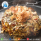 พิซซ่าญี่ปุ่นหน้าปลาหมึก พร้อมทาน (Okonomiyaki)