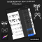 Twobefriend 40  Bow  stamp Set  |PROCREAT BRUSHED|