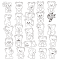 Twobefriend  Cute Bear Stamp Set|PROCREAT|