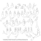 Twobefriend Little Mermaid Love 30 Stamp Brushes Set   |PROCREAT BRUSHED|