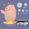 Twobefriend Snookdee Set|PROCREAT BRUSHES |