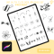 2BF 30 HAIR ACCESSORY STAMP BRUSHES SET    |PROCREAT BRUSHED|