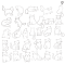 Twobefriend Hi 32  My Kitty Cat Stamp Brushes Set   |PROCREAT BRUSHED|
