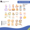 คอร์ส วาดการ์ตูนน่ารักๆ เหมาะกับ ระดับ 0-1  |Procreat course|