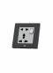 2-Pin & Universal Socket with Two Way Switch