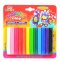 ดินน้ำมันไร้สาร ชนิดแท่ง 12 สี