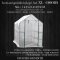 โรงเรือน Greenhouse ขนาด 143x214x195cm Size XL