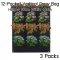 แพ็ค 3! 12-ช่อง ถุงปลูกต้นไม้ Pocket Grow Bag แบบแขวน (แนวตั้ง) สำหรับการปลูกต้นไม้ สูง 80cm กว้าง 60cm ใช้ได้ทั้งภายในและภายนอก 3 packs 12-Pockets Vertical Wall Garden Planter Grow Bag for Flower Vegetable for Indoor/Outdoor   Height 80cm Width 60cm