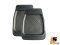 LEOMAX ถาดยางธรรมชาติ รุ่น BUDDY สำหรับที่นั่งด้านหน้า แพ็ค 2 ชิ้น (สีดำ)