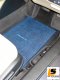 LEOMAX แผ่นเรียบปูพื้นรถยนต์พลาสติก PVC รุ่น Ruby พร้อมปุ่มจิกพื้น แพค 1 ชิ้น (สีฟ้าใส)