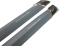 LEOMAX กันกระแทกกันชน-ประตูรถยนต์ รุ่น SG-305 รุ่นยาวพิเศษ 49 ซม. ยางสีดำ แต่งด้วยปลายขอบตัวหนุนชุบโครเมียม ชุด 2 ชิ้น พร้อมกาว 3M ไม่ทำให้ผิวรถเสียหาย (ยางสีเทา)