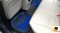 LEOMAX [ถาด PVC HYBRID ฟ้าใส-ใยน้ำเงิน หลัง แพค 1 ชิ้น] - ถาดปูพื้นพลาสติก PVC พร้อมใยไวนิล รุ่น LION KING  ด้านหลัง แพค 1 ชิ้น (สีฟ้าใส - ใยน้ำเงิน)