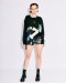 BLACKLACE VARSITY SWEATER