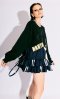 BLACKLACE VARSITY SWEATER