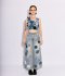 BLOOMIN’ BLUE CROP TOP