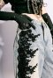 BLACKLACE DENIM PANTS