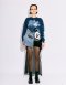 DISNEY REWORK SWEATER NAVY