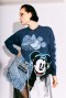 DISNEY REWORK SWEATER NAVY