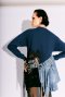 DISNEY REWORK SWEATER NAVY